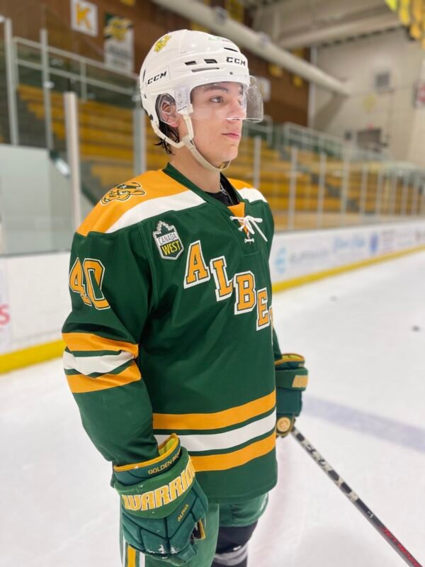 Green Golden Bears Hockey Sweater - Image 3