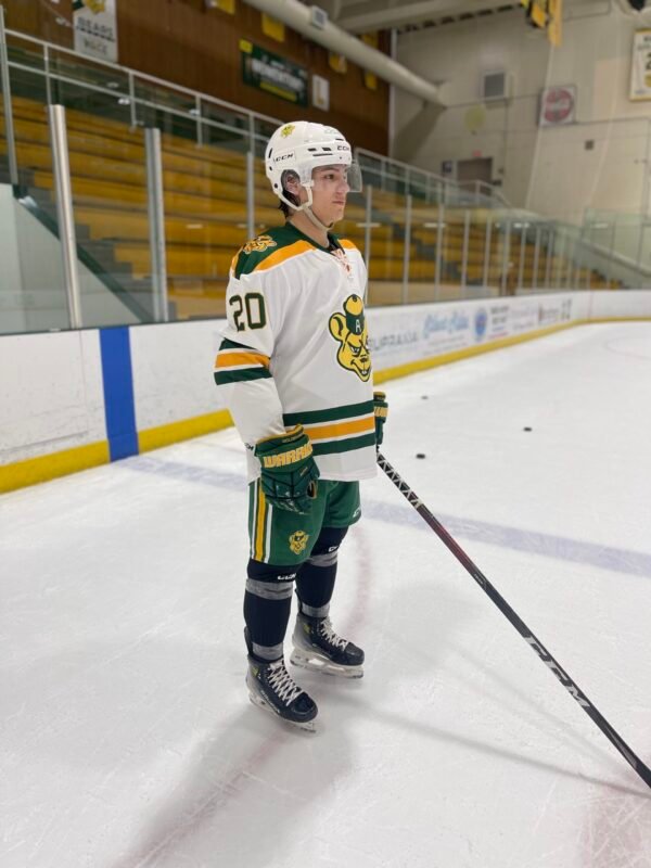 White Golden Bears Hockey Sweater - Image 2