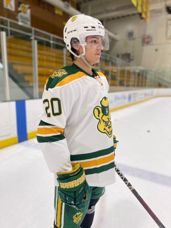 White Golden Bears Hockey Sweater - Image 3